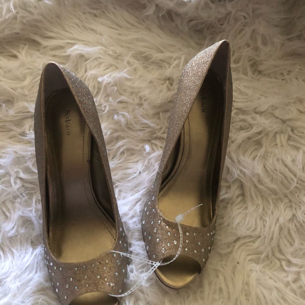 Crystal heels